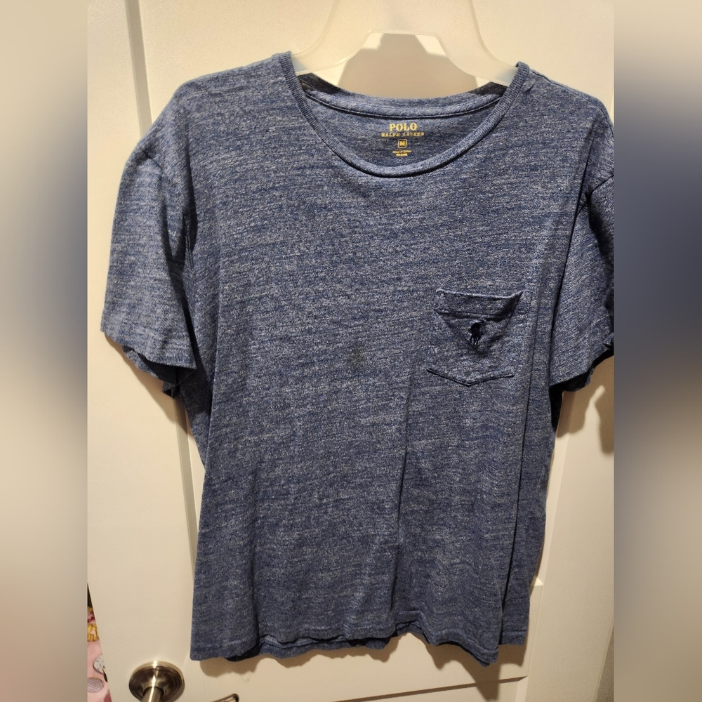 Polo Ralph Lauren Tee Size Medium Blue